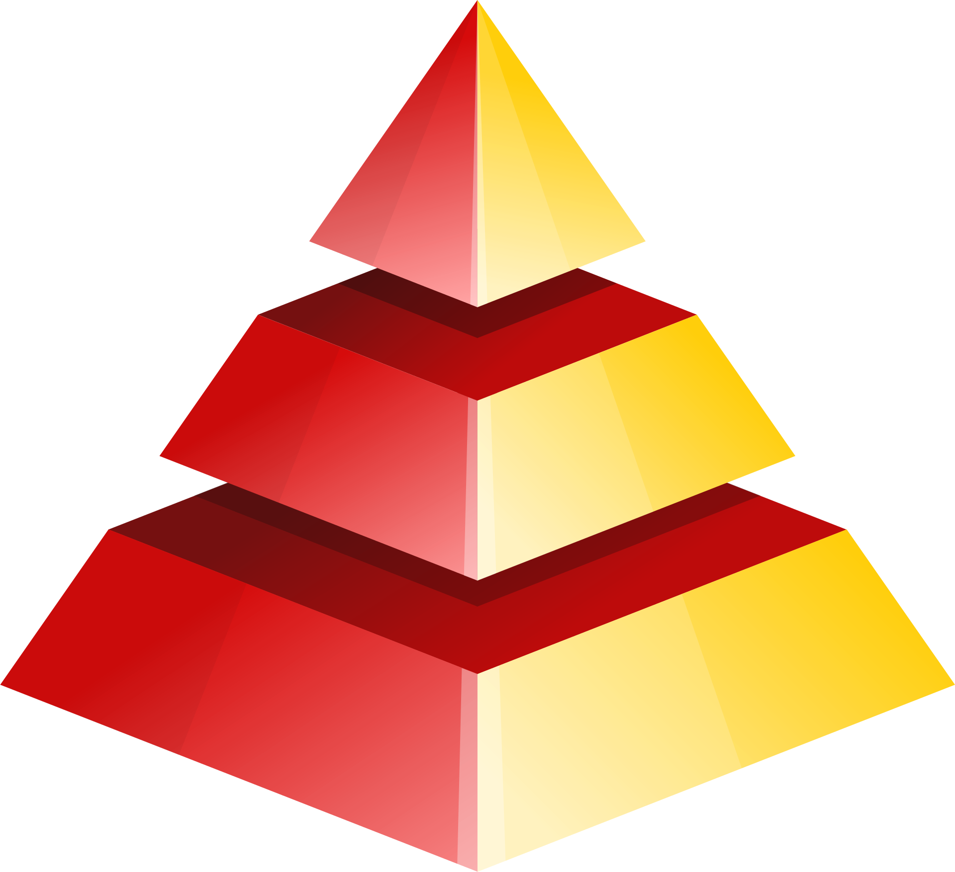 Tiered pyramid (Pixaby)