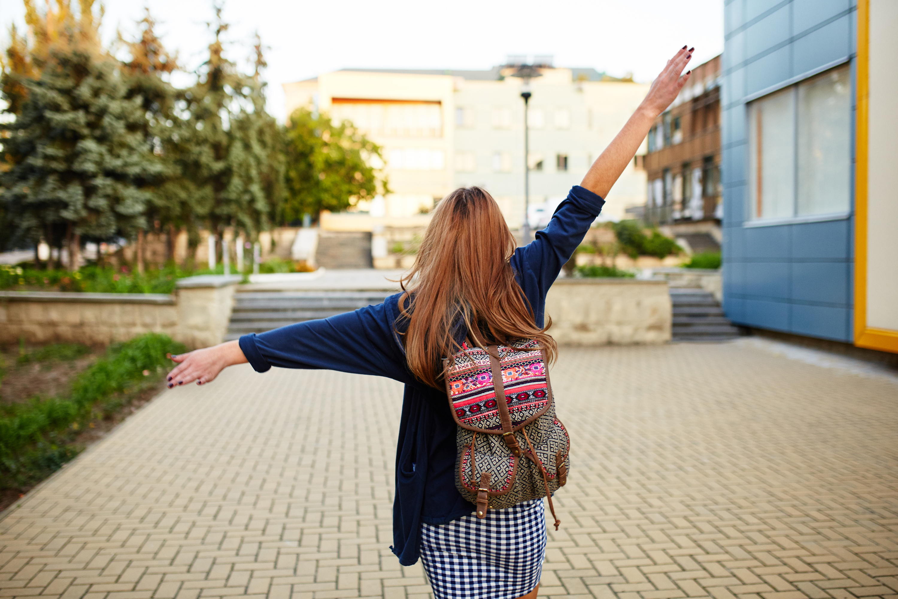 Girl celebrating (Shutterstock)