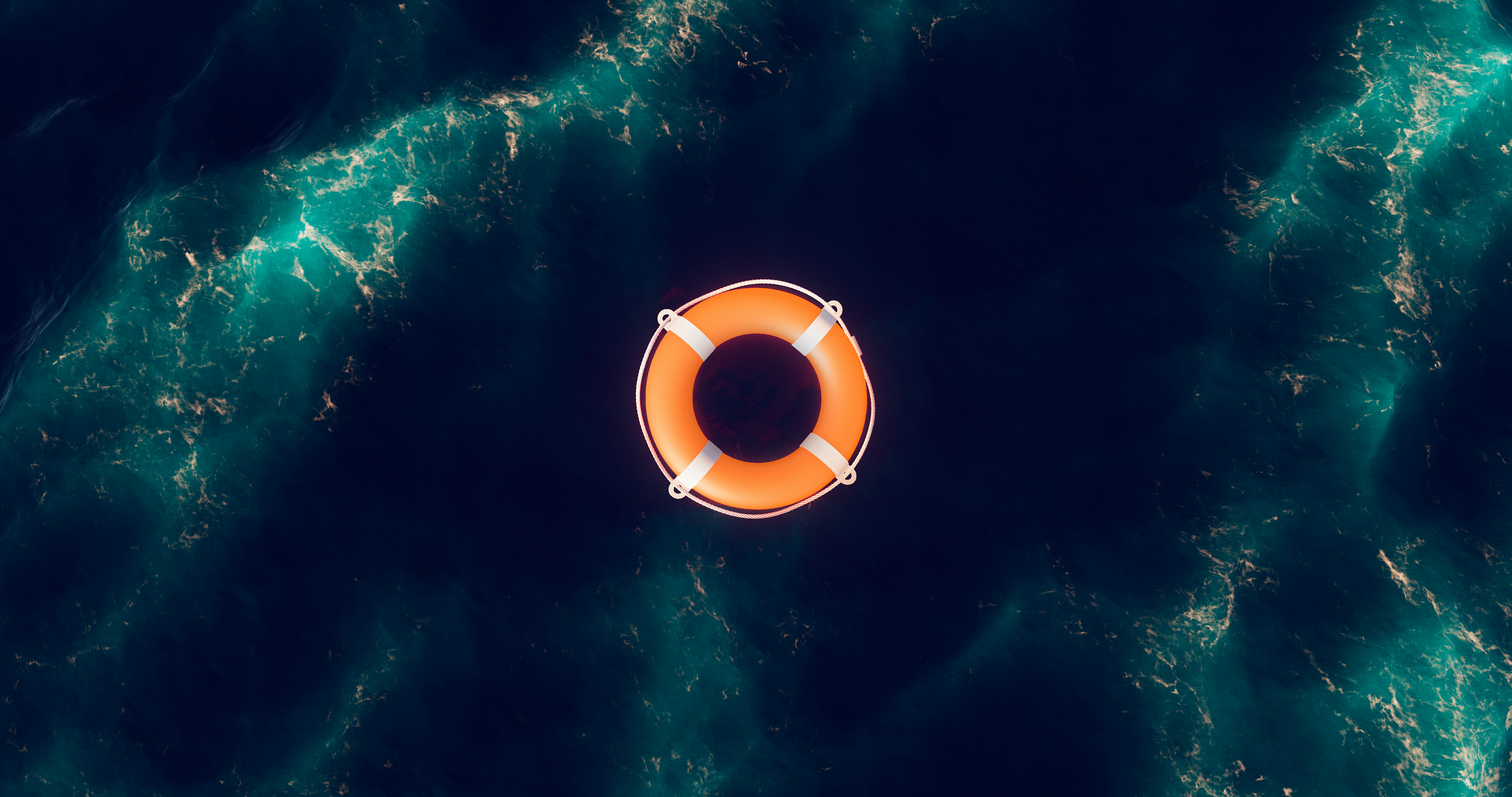 Lifebuoy on Sea (Shutterstock)